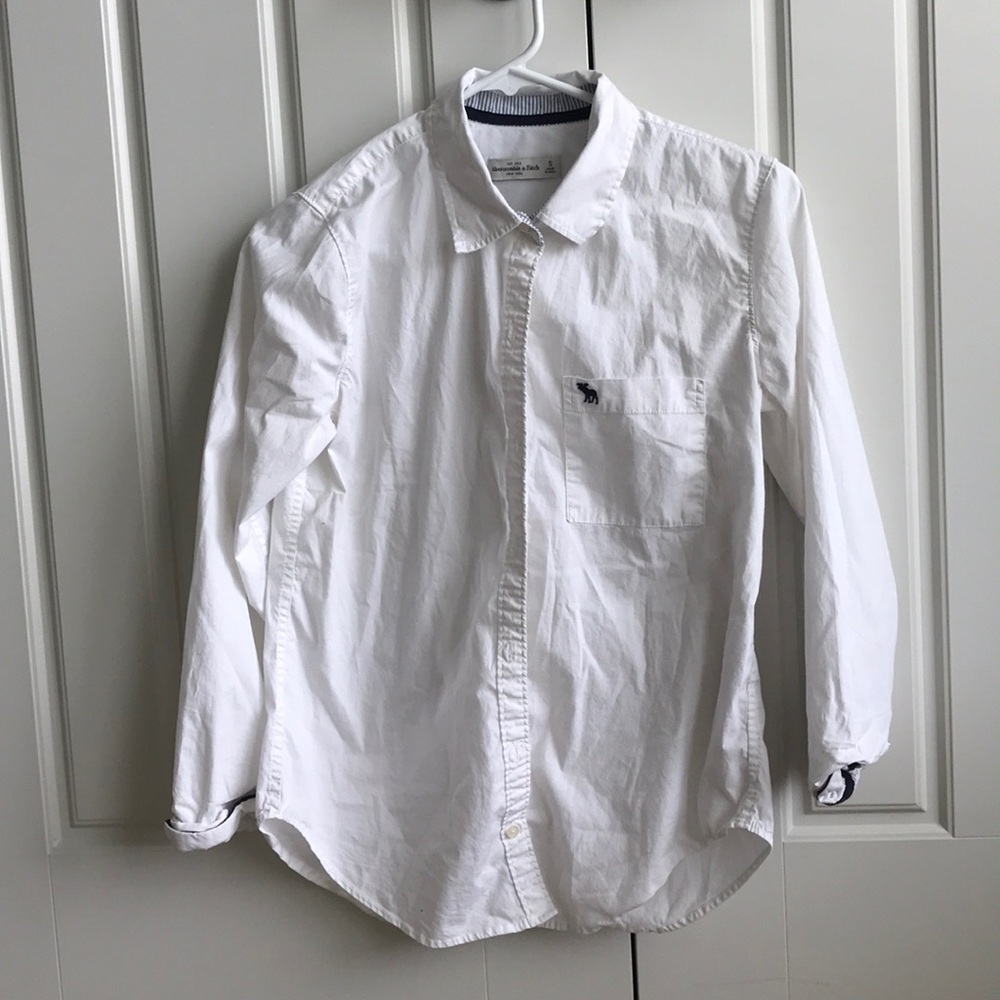ABERCROMBIE AND FITCH button up long sleeve shirt